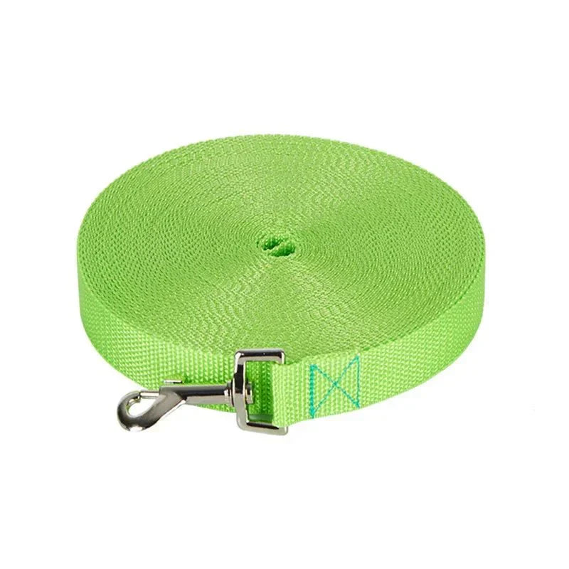 10M Training Line for Dogs | Extra Long Nylon Leash for Walking & Recall