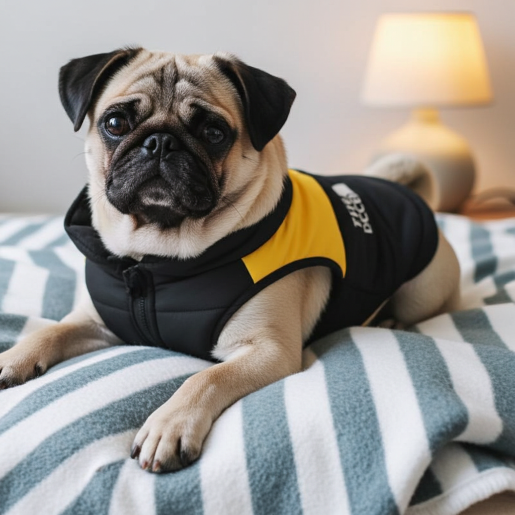 Waterproof Dog Jacket | Warm Padded Zip-Up Winter Coat