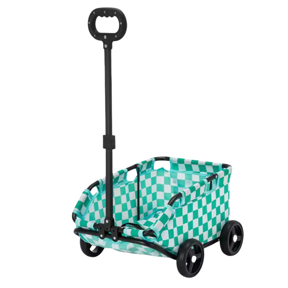 Foldable Pet Wagon | Compact Pull Cart for Small Dogs and Cats