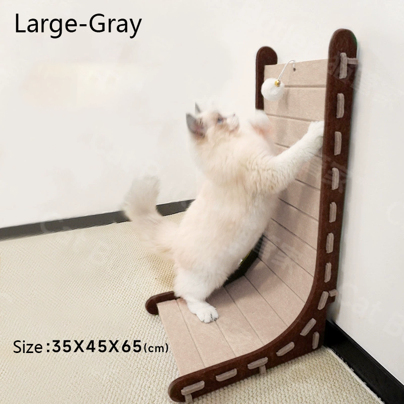 Felt Climb Scratcher | Vertical Cat Tower – No-Mess Claw Care