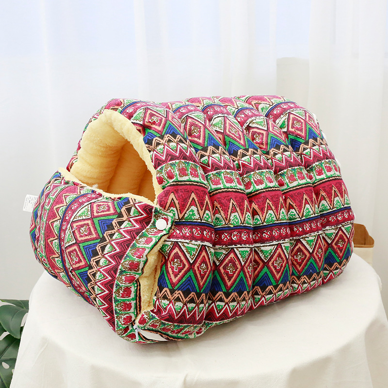 Cat Cave Bed | Enclosed Cozy Nest – Warm & Secure Sleep