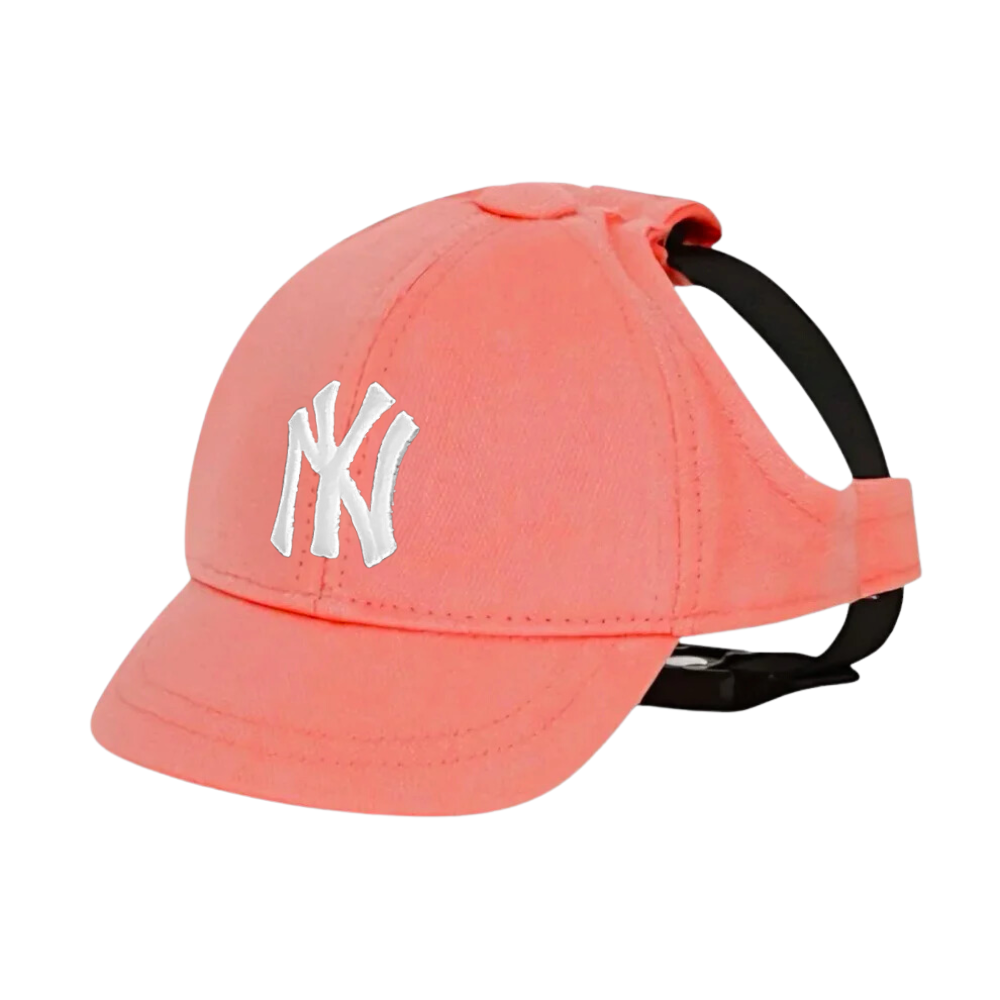 Dog Sun Hat | Adjustable Cotton Pet Cap for Outdoor Style & UV Protection