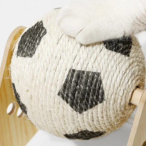 Cat Scratching Ball | Interactive Sisal Toy – Furniture Protection & Play
