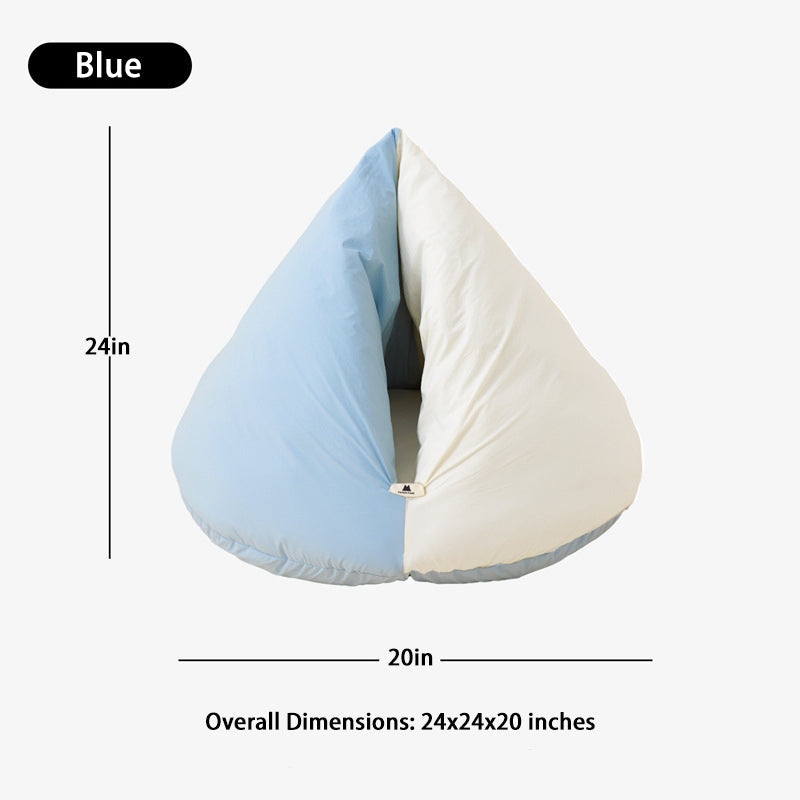 Cocoon Cat Sleeping Bed | Enclosed Warm Nest & Deep Peaceful Sleep