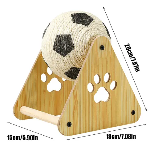 Cat Scratching Ball | Interactive Sisal Toy – Furniture Protection & Play