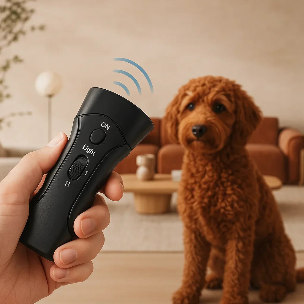 Ultrasonic Anti Bark Trainer | Safe Sound Correction Device for Dogs