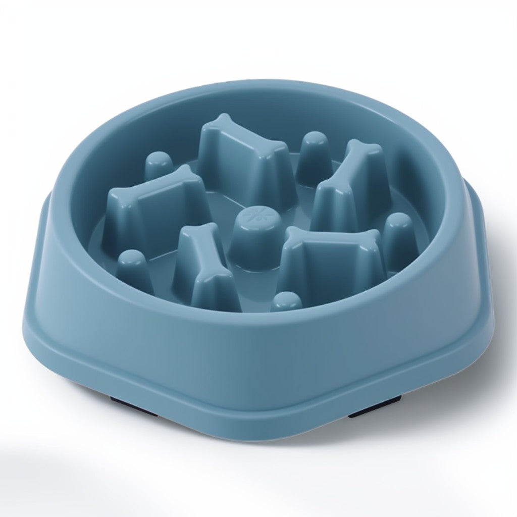 Slow Feeder Dog Bowl | Anti-Slip Design – Healthier Eating