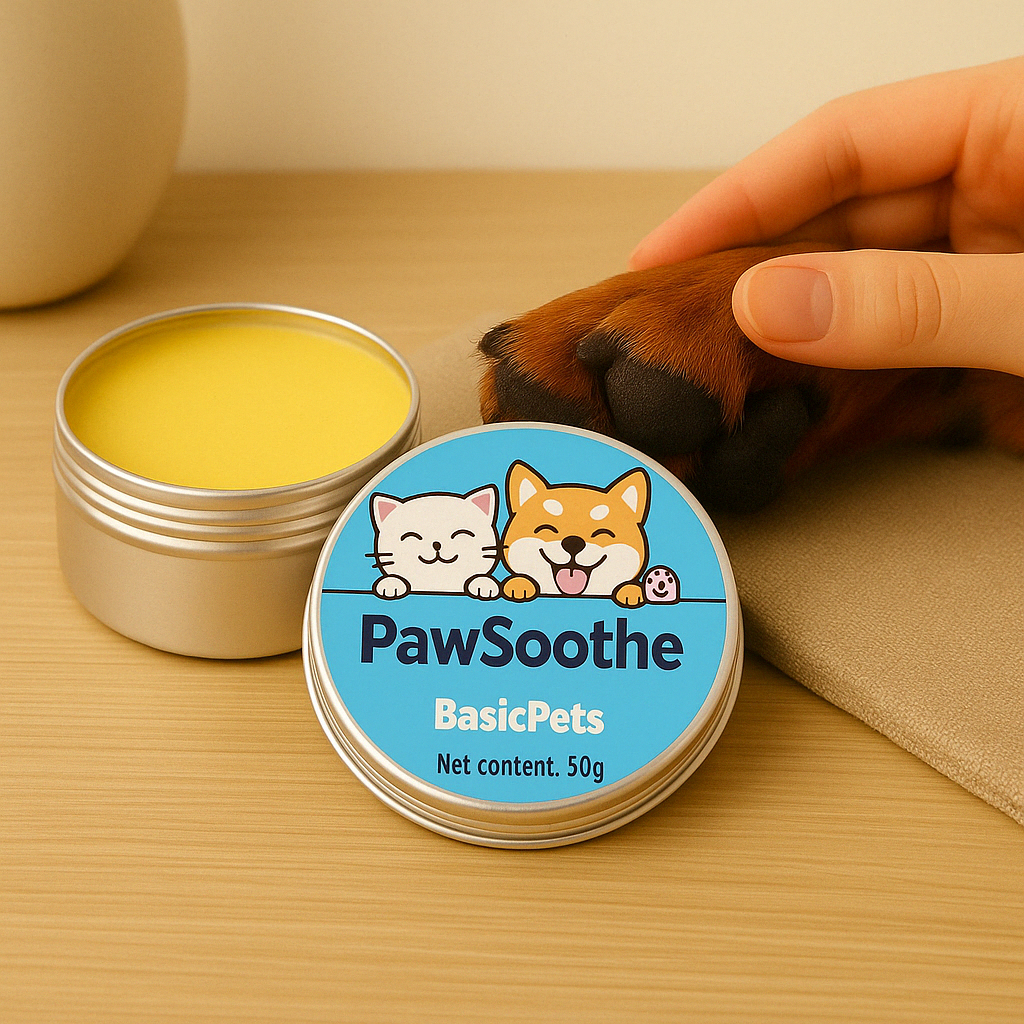 Natural Paw Balm for Dogs & Cats | Soothing Cream for Itchy, Dry, or Cracked Skin – Safe & Lick-Friendly