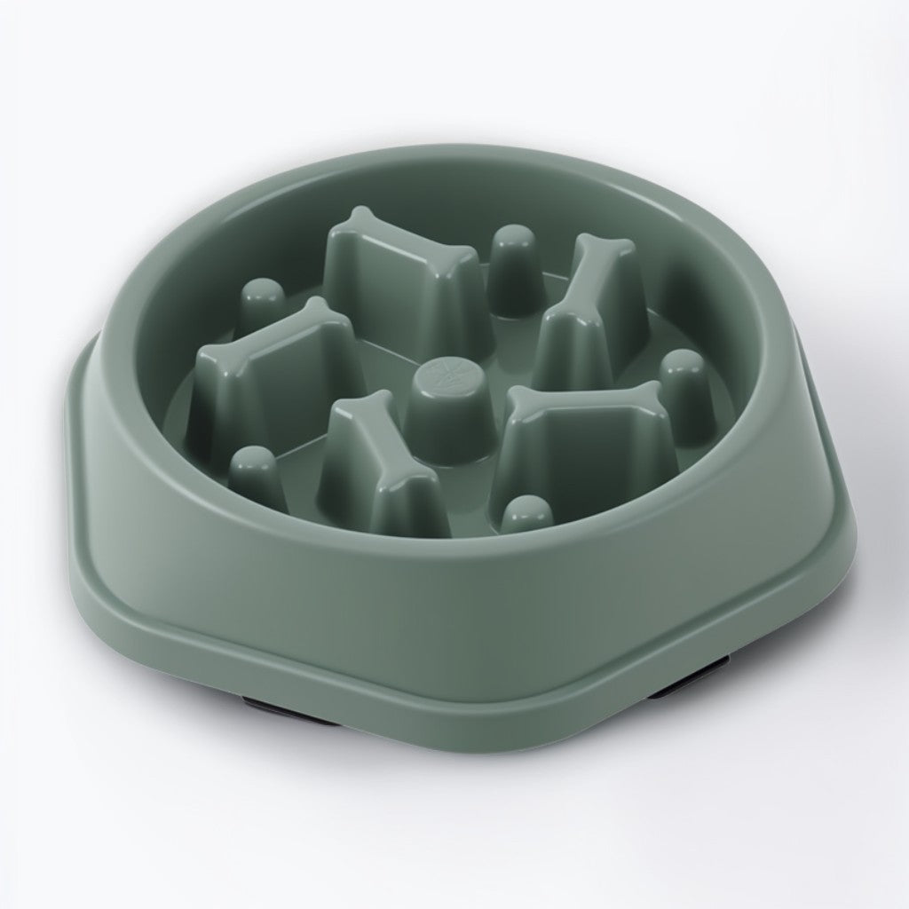 Slow Feeder Dog Bowl | Anti-Slip Design – Healthier Eating