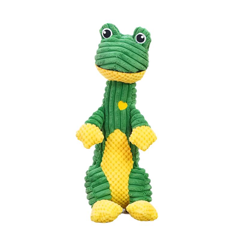 Robust Plush Dog Toy – Durable Squeaker Toy for Aggressive Chewers