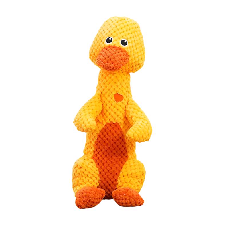 Robust Plush Dog Toy – Durable Squeaker Toy for Aggressive Chewers