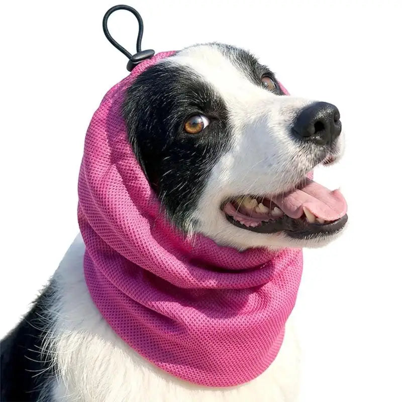 Dog Ear Cover for Grooming & Drying β Calming Dog Hood with Hearing Protection