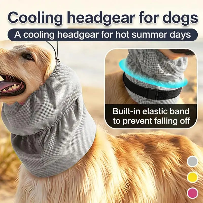Dog Ear Cover for Grooming & Drying β Calming Dog Hood with Hearing Protection