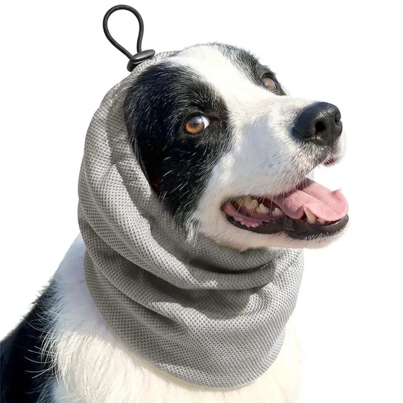 Dog Ear Cover for Grooming & Drying β Calming Dog Hood with Hearing Protection