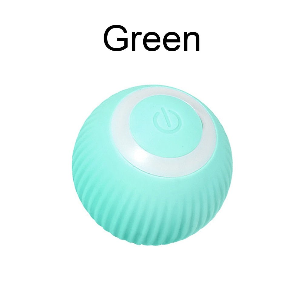 Automatic Interactive Ball Toy | Rechargeable Smart Cat Toy - Fun Rolling Play Ball