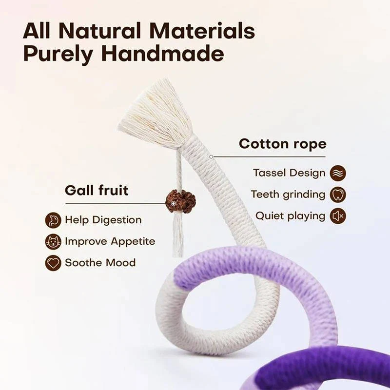 Cat Spiral Chew Toys | Fun Interactive Toys for Playful Kittens
