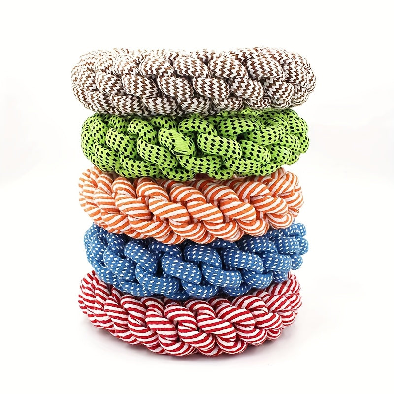 Heavy Duty Rope Knot Dog Toy – Durable Tug & Chew Toy for Dogs