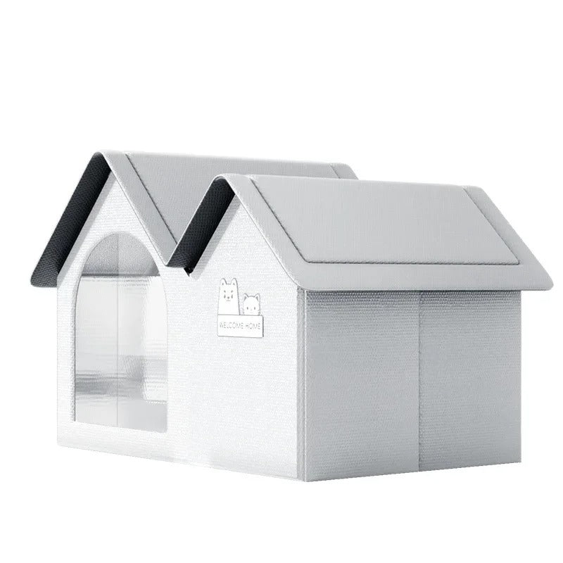 Cooling Cat House | Portable Summer Shelter for Cats – Breathable & Heat-Resistant Design