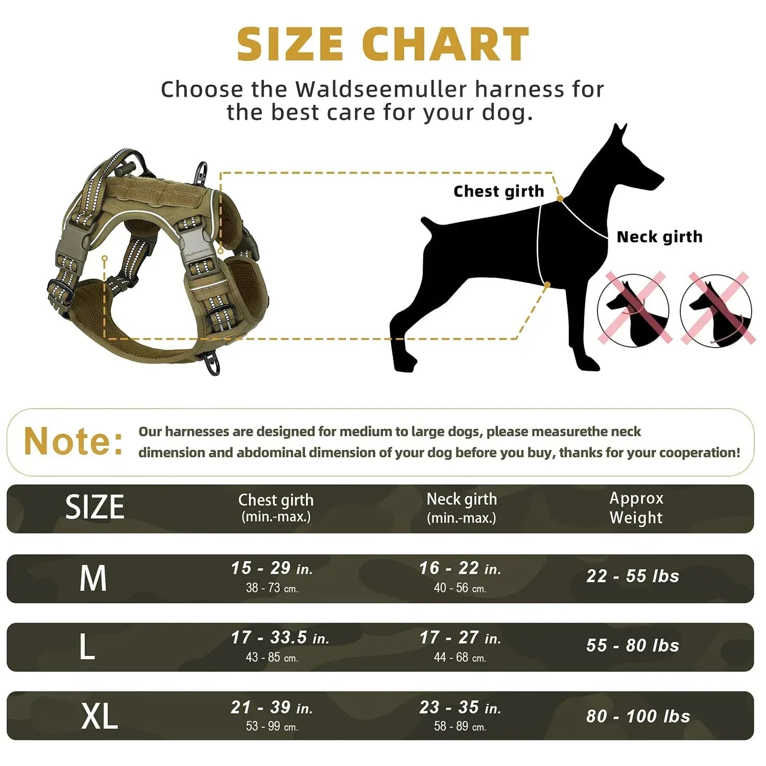 Adjustable Anti-Pull Dog Harness | Tactical MOLLE System - Reflective & Secure Fit