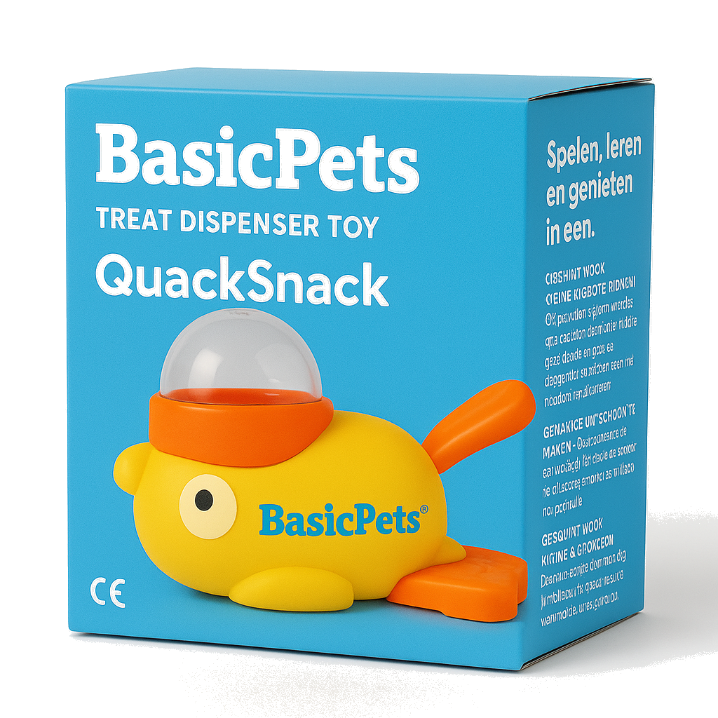 Interactive Dog Treat Dispenser | Smart Snack Toy for Training & Play