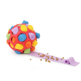 Interactive Puzzle Toy for Dogs | Treat Hiding Snuffle Ball Against Boredom