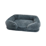 Plush Dog Bed | Anti-Slip, Washable & Durable Cozy Bed for Small to Medium Dogs