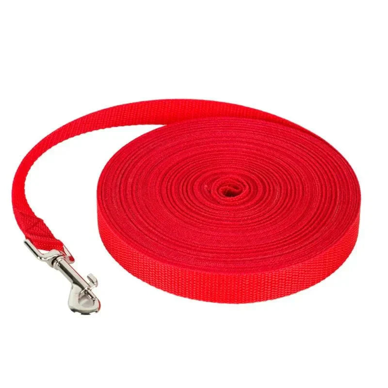10M Training Line for Dogs | Extra Long Nylon Leash for Walking & Recall