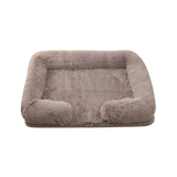 Plush Dog Bed | Anti-Slip, Washable & Durable Cozy Bed for Small to Medium Dogs
