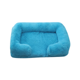Plush Dog Bed | Anti-Slip, Washable & Durable Cozy Bed for Small to Medium Dogs