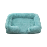 Plush Dog Bed | Anti-Slip, Washable & Durable Cozy Bed for Small to Medium Dogs