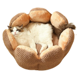 Cat Flower Bed | Soft Pet Cushion with Cozy Bloom Design