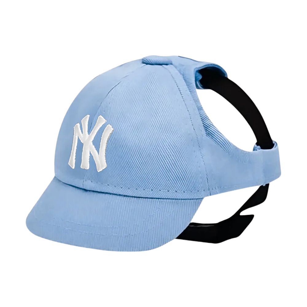 Dog Sun Hat | Adjustable Cotton Pet Cap for Outdoor Style & UV Protection