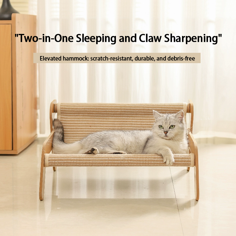 Cat Lounge Sofa | Scratch Bed – Elevated Rest & Play