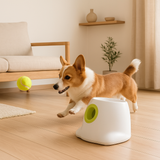 Automatic Dog Ball Launcher | Interactive Rechargeable Fetch Toy for Dogs