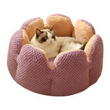 Cat Flower Bed | Soft Pet Cushion with Cozy Bloom Design