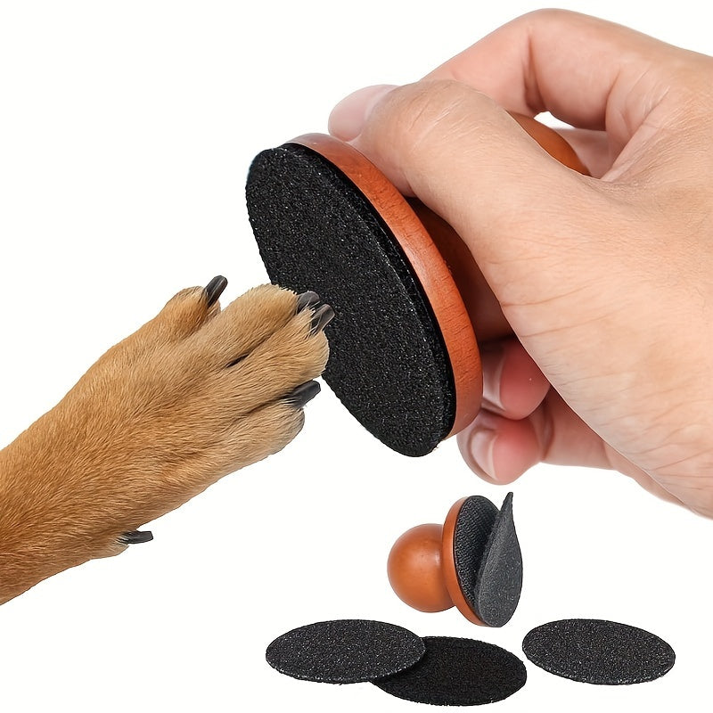 Manual Dog Nail Grinder for Safe Nail Trimming & Gentle Paw Grooming