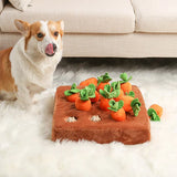 Calming Carrot Farm – Dog Enrichment Toy | Interactive Snuffle Toy