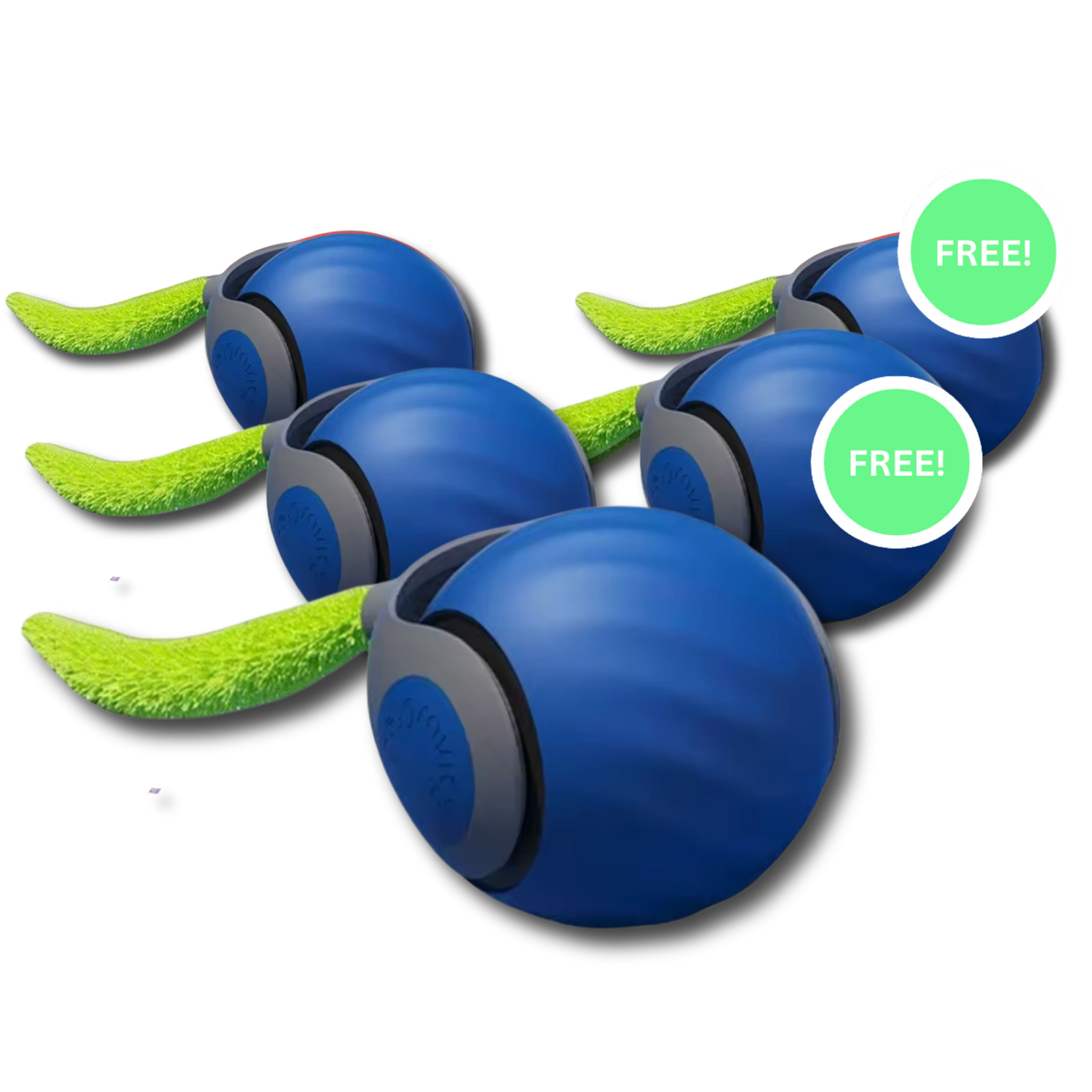 Automatic Interactive Cat Ball | Moving Toy with Tail for Active Play