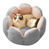 Cat Flower Bed | Soft Pet Cushion with Cozy Bloom Design