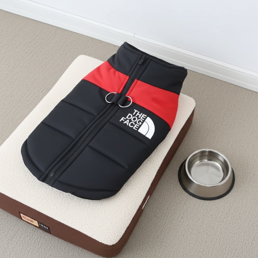 Waterproof Dog Jacket | Warm Padded Zip-Up Winter Coat