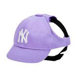Dog Sun Hat | Adjustable Cotton Pet Cap for Outdoor Style & UV Protection