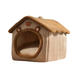 Cozy Cat House | Foldable Plush Indoor Pet Home