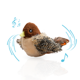 Interactive Chirping Bird Toy for Cats | USB Rechargeable Moving Cat Toy