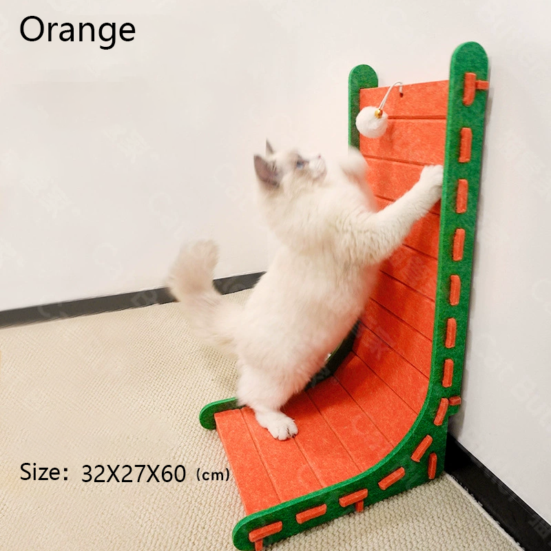 Felt Climb Scratcher | Vertical Cat Tower – No-Mess Claw Care