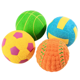 Squeaky Fetch Balls | Interactive Dog Toys – Durable Latex Play Set