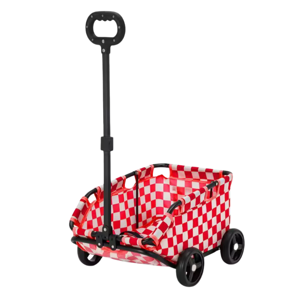 Foldable Pet Wagon | Compact Pull Cart for Small Dogs and Cats