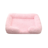 Plush Dog Bed | Anti-Slip, Washable & Durable Cozy Bed for Small to Medium Dogs