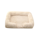 Plush Dog Bed | Anti-Slip, Washable & Durable Cozy Bed for Small to Medium Dogs