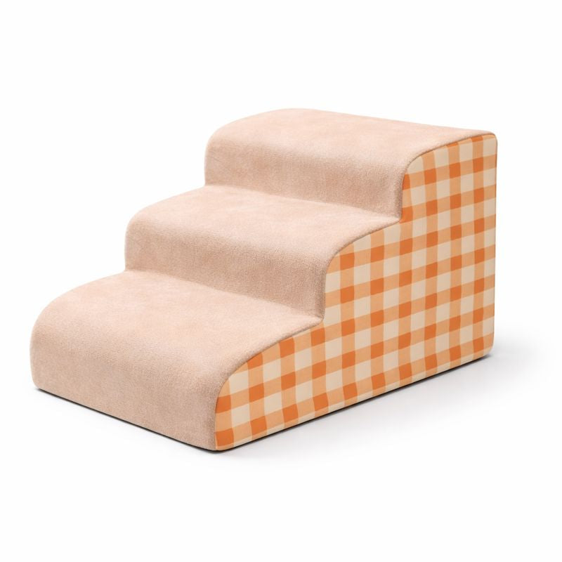 Non‑Slip Dog Stairs for Bed & Couch – High Density Foam Pet Steps for Dogs