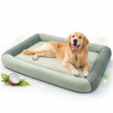 Cooling Dog Bed for Summer – Waterproof & Washable Pet Bed with Raised Edges